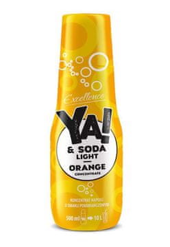 Ya! Koncentrat za soda stream s okusom naranče bez dodanog šećera 500ml