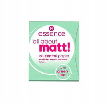 Essence Essence all about matt bibułki matujące 50szt