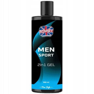 Ronney Ronney Professional men gel za tuširanje i šampon za kosu sport 300 ml