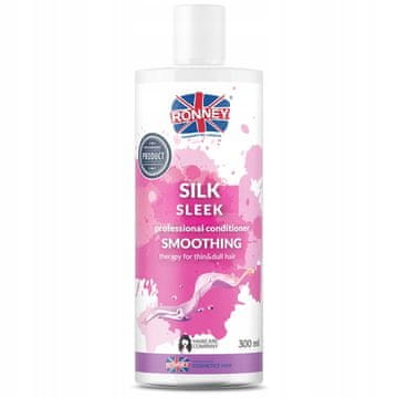 Ronney Ronney silk sleek održavajuća regenerator za kosu tanku i mat, 300ml