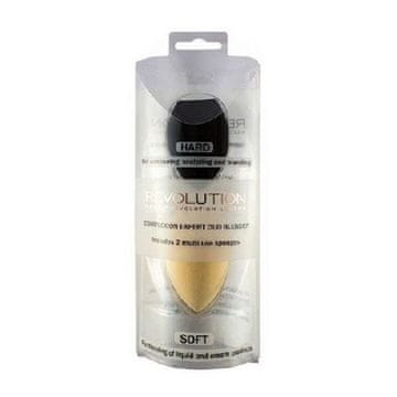 Makeup Revolution Makeup revolution complexion expert duo blender spužvica za tekući puder, 2 kom