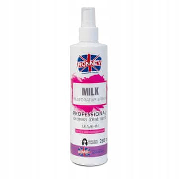 Ronney Ronney express treatment milk restorative mleczko do włosów u sprayu 285ml