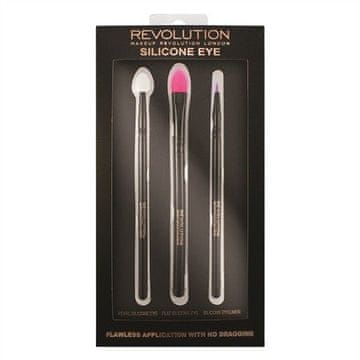 Makeup Revolution MAKEUP REVOLUTION Silicone Eye set kistova za oči