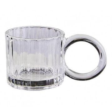 eCarla Ecarle šalica s rebrastim drškom za kavu mala 225ml SZK61