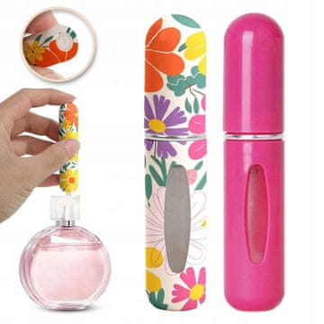 eCarla Ecarle set mini putnih atomizera za parfem 5 ml Cvijeće AK18 2 kom