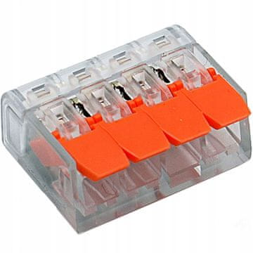 Brzospojnica za kablove 4x 0,14-4 mm2, 1 kom, PCT-414