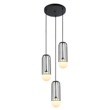 Italux Viseća lampa Simon MDM-3938/3 BK Italux