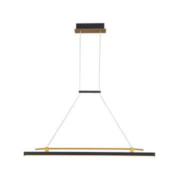 Italux Viseća LED lampa 16W MERLOT PND-54638F-16W-3K-BK-GD Italux