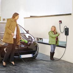 Qoltec Qoltec prijenosni punjač za električna vozila EV s regulacijom 2u1 Tip2 | 11kW | 3 faze | LCD | prijenosni | wallbox | 5m