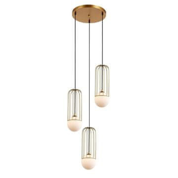 Italux Lampa wisząca Simon MDM-393/3 GD Italux