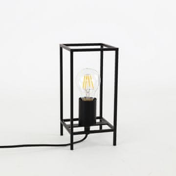 Italux MELANDO TB-3343-1S-BK stolna lampa