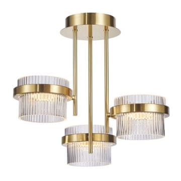 Italux Stropna lampa LED 24W TIARA PND-77362-3-24W-GD Italux