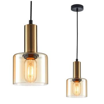Italux SANTIA PND-65342-1-BRO+AMB viseća svjetiljka