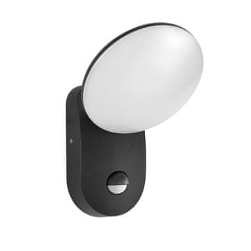 Italux Vanjska zidna svjetiljka LED 7W sa senzorom MONTI 4K D-SENSOR OWL-6214-S-4K Italux