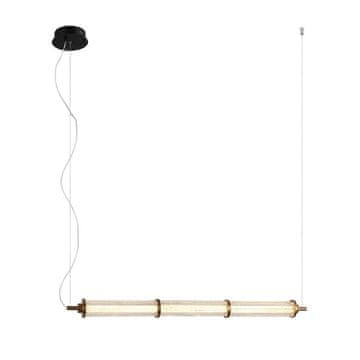 Italux Lampa viseća LED 9W SANPO PND-26384-3-GD-CL Italux