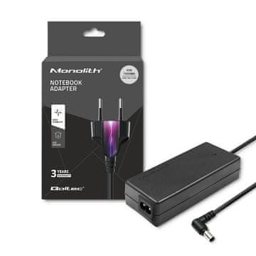 Qoltec Toshiba adapter za napajanje prijenosnog računala 65W | 19V | 3,42A | 5,5*2,5 | + kabel za napajanje