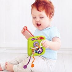 Razvrstavač kockica gumice elastična multi kocka montessori senzorička 7u1