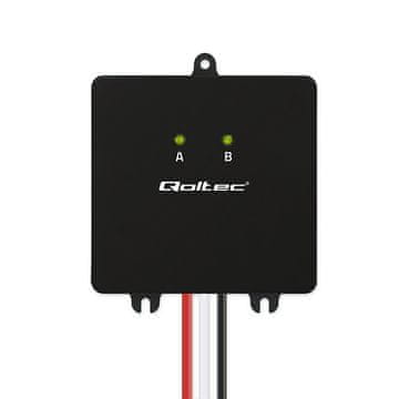 Qoltec 24V naponski uravnoteživač za 2 x 12V | 5A | LiFePO4 AGM GEL baterije