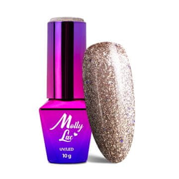 MollyLac LED/UV gel lak hibridni lak Queens Of Life br. 35 High Fashion 10 g