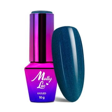 MollyLac LED/UV gel lak hibridni lak Elite Women Glamour Reflections br. 44 10 g