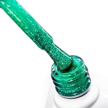 Hibridni LED/UV gel lak treperavi neonski svjetlucavi lak br. 646 Botanic Fever hema/Di-hema Free 8g