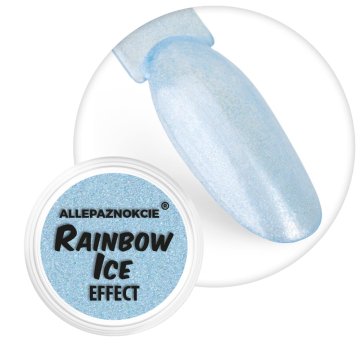 Allepaznokcie Puder za nokte s efektom ledene duge Magic Azul 0,5 g br. 5