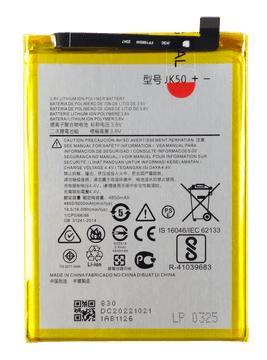 Akumulatorska baterija za Motorola G10 G30 G50 E40 One Fusion E7 Plus 5000 mAh