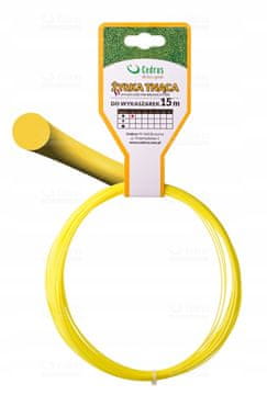 CEDRUS Rezna nit za trimere i kosilice 1,3 mm, 15 m, okrugla, žuta cedrova