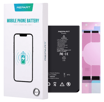 Baterija za Apple iPhone 14 Pro, 3200mAh, REPART