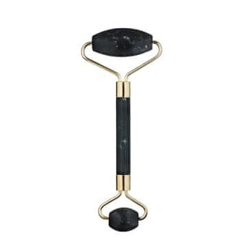 Muju facial jade roller jadeitni masažer za lice, crni