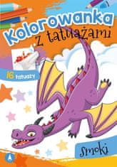 Bojanka s tetovažama zmajeva, 16 tetovaža