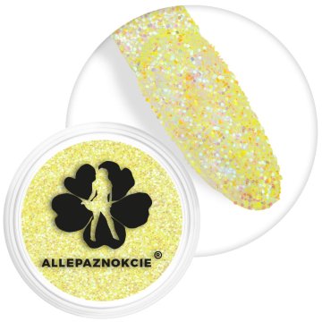 Allepaznokcie Shine Neon Lemon Nail Powder 2 g br. 07