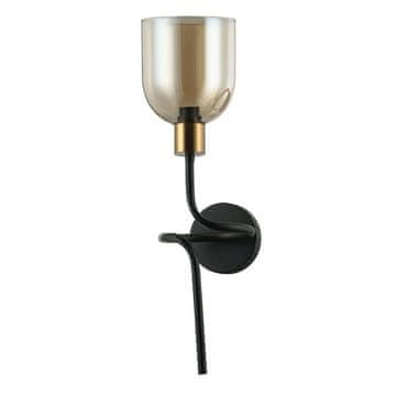 Italux Kinkiet SERVIO WL-66892-1A-BK-AMB Italux