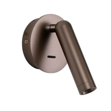 Italux 2,5W LED zidna svjetiljka s reflektorom i prekidačem CARDA WL-64834-1-CF
