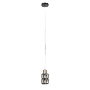 Italux Viseća lampa MENFI PND-44236-1-BK-GD Italux
