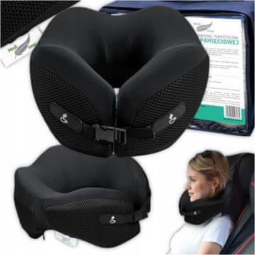 Medi Sleep Putna turistička poduška rogal za vrat za automobil i avion MEDI SLE