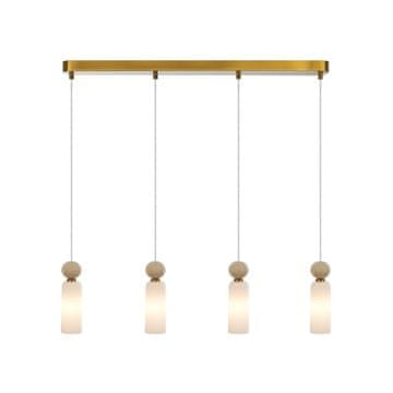 Italux SANTOS PND-95331-4-BRSS viseća lampa