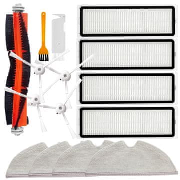 Set četkice valjak filteri mopi za Xiaomi Mi Roborock S50 S5 S6 Max Pure