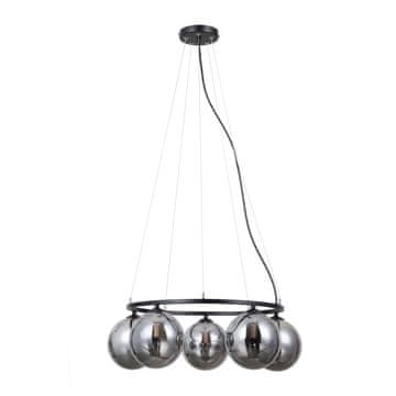 Italux MOLITE PND-1098-5R-BK viseća lampa