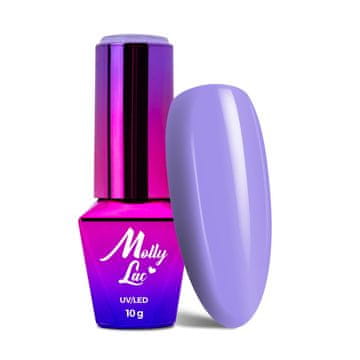 MollyLac LED/UV gel lak hibridni lak Glamour Women br. 5 Violet Room 10 g