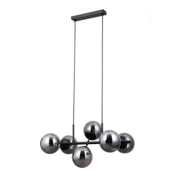 Italux Viseća lampa MOLITE PND-1098-6-BK Italux