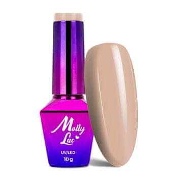 MollyLac LED/UV gel lak hibridni lak Skin & Make Up br. 301 Topli badem 10 g