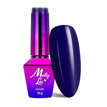 MollyLac LED/UV gel lak hibridni lak Pin-up Girl br. 375 Bomber Girl 10 g