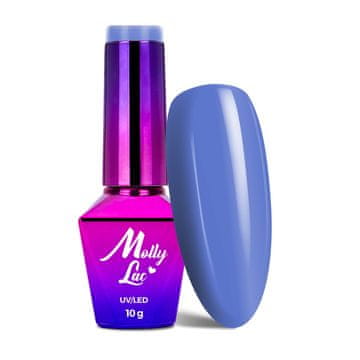 MollyLac Dobrodošli na Ibizu br. 115 Curacao 10 g LED/UV gel lak