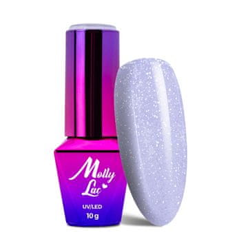MollyLac Hibridni LED/UV gel lak BonBons br. 455 Borovnica ledena 10 g