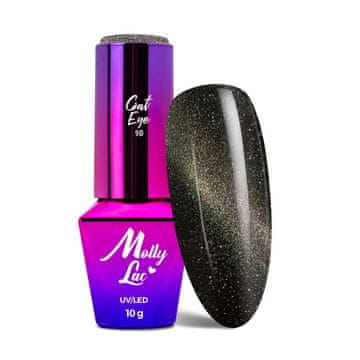 MollyLac Cat Eye Flashing Magic br. 156 10g LED/UV gel lak za nokte