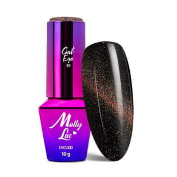 MollyLac Cat Eye Flashing Magic br. 155 10g LED/UV gel lak