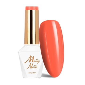 Hibridni LED/UV gel lak Power Flower br. 721 Orange Velvet hema/Di-hema Free 8g