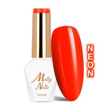 Neons br. 73 tamno narančasti Hema/Di-Hema Free 8g LED/UV gel lak hibridni lak
