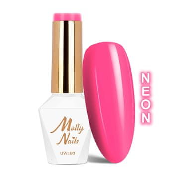 LED/UV gel lak hibridni lak Neons br. 75 Candy Pink hema/Di-hema Free 8g